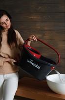 vileda mop - Vileda Turbo 3w1 Microfibre, juodas/raudonas, 15 l - 6 nuotrauka