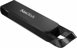 usb laikmenia - SanDisk Ultra USB Type-C, juoda, 256 GB - 4 nuotrauka