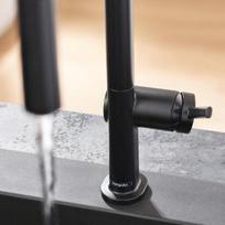hansgrohe maisytuvas m54 - Hansgrohe Talis M54 ComfortZone 210, juodas - 3 nuotrauka