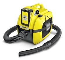 karcher akumuliatorinis dulkiu - Dulkių siurblys Kärcher WD1 Yellow/Black - 2 nuotrauka