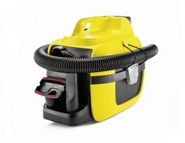 karcher akumuliatorinis dulkiu - Dulkių siurblys Kärcher WD1 Yellow/Black - 3 nuotrauka