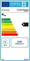 elektrines boileriui - Ariston Velis WIFI 50, 45 l - 4 nuotrauka