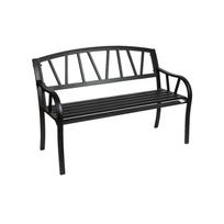 lauko suoliukai - Suoliukas Masterjero HS2018-B, juodas, 127.5 cm x 60.5 cm x 88 cm - 2 nuotrauka