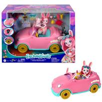 leles enchantimals - „Enchantimals“ kiškutės automobilio rinkinys - 3 nuotrauka