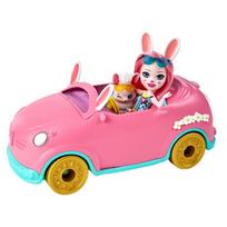leles enchantimals - „Enchantimals“ kiškutės automobilio rinkinys - 6 nuotrauka
