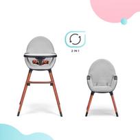kinderkraft maitinimo kedute - Maitinimo kėdutė KinderKraft Finix Ecru 1In1, pilka - 15 nuotrauka