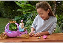 leles enchantimals - Enchantimals karališkos karietos rinkinys GYJ16 - 4 nuotrauka