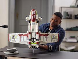 lego star - LEGO Star Wars Respublikos kovos erdvėlaivis 75309, 3292 vnt. - 8 nuotrauka