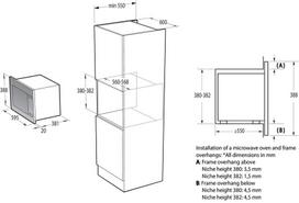 mikrobangu krosnele gorenje - Gorenje BM251SG2WG - 8 nuotrauka
