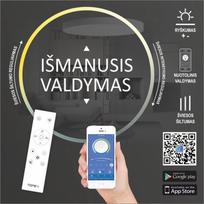 sviestuvaj - Tope Boston 6004000081, plafonas, 48 W - 6 nuotrauka