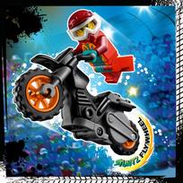 lego motociklas - LEGO CITY Ugninis kaskadininkų motociklas 60311  - 3 nuotrauka