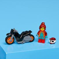 lego motociklas - LEGO CITY Ugninis kaskadininkų motociklas 60311  - 8 nuotrauka
