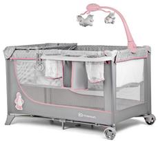 kinderkraft maniezas - KINDERKRAFT kelioninė lovelė Joy Pink - 3 nuotrauka