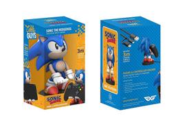 sonic the hedgehog - Mocco Exquisite Gaming Cable Guys: Sonic The Hedgehog - Sonic, Telefono arba Valdiklio laikiklis. Komplekte USB kabelis - 8 nuotrauka