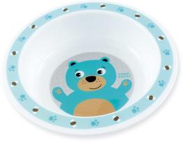 plastikiniai dubeneliai - CANPOL BABIES plastikinių indų ir įrankių rinkinys BEAR, 5 dalys, 12 mėn.+, 4/401, 1 vnt. - 2 nuotrauka