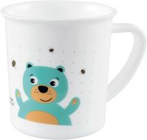 plastikiniai dubeneliai - CANPOL BABIES plastikinių indų ir įrankių rinkinys BEAR, 5 dalys, 12 mėn.+, 4/401, 1 vnt. - 4 nuotrauka
