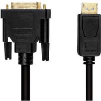 displayport to dvi - Laidas LogiLink Cable DisplayPort to DVI Black 3m - 1 nuotrauka