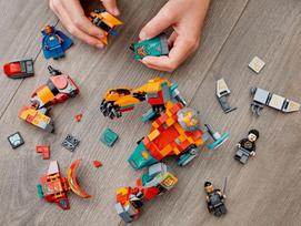 gelezinio zmogaus - LEGO SUPER HEROES Tony Starko Sakaarano Geležinis žmogus 76194 - 2 nuotrauka