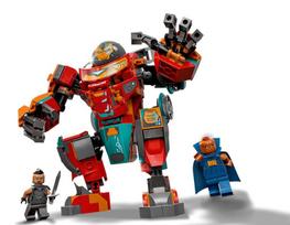 gelezinio zmogaus - LEGO SUPER HEROES Tony Starko Sakaarano Geležinis žmogus 76194 - 7 nuotrauka