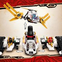 lego sonic - LEGO Ninjago Ultra Sonic Raider 71739 - 6 nuotrauka