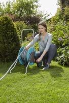 laistymo zarna su vezimeliu - Gardena Hose Trolley AquaRoll M w/o Hose - 4 nuotrauka