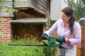 akumuliatorines zirkles bosch - Bosch Easy HedgeCut 45 - 7 nuotrauka