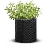 s cilindrai - Plastikinis cilindro formos vazonas PLANTER, pilkos sp., 28 x 28 x 28,3 - 2 nuotrauka