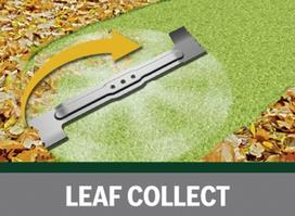 bosch peilis - Vejapjovės peilis Leafcollect Rotak 43L, 43 cm - 2 nuotrauka