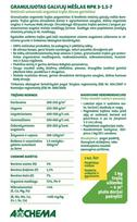 granuliuotas meslas - EKOLOGIŠKAS GRANULIUOTAS GALVIJŲ MĖŠLAS 4KG - 2 nuotrauka
