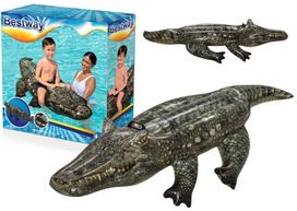 Bestway pripučiamas plaustas krokodilas 193 cm x 94 cm