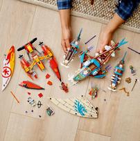 lego konstruktoris - LEGO Ninjago Katamaranų jūros mūšis 71748  - 2 nuotrauka