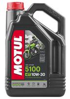 alyva 10w30 - Motociklų variklių tepalas Motul 5100 4T, 10W-30, 4 l - 1 nuotrauka