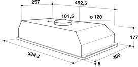 nerudijancio plieno sp - Whirlpool OKAP WCT 64 FLS X - 6 nuotrauka