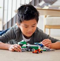 lego creator - LEGO Creator Lenktyninių automobilių transporteris 31113 - 4 nuotrauka