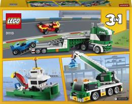 lego creator - LEGO Creator Lenktyninių automobilių transporteris 31113 - 10 nuotrauka