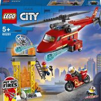 sraigtasparnis - LEGO CITY Ugniagesių sraigtasparnis 60281 - 1 nuotrauka