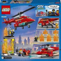 sraigtasparnis - LEGO CITY Ugniagesių sraigtasparnis 60281 - 6 nuotrauka