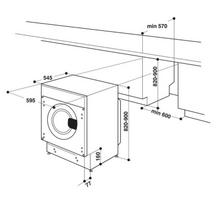 imontuojama masina - Whirlpool BI WDWG 751482 EU N - 5 nuotrauka
