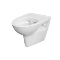 pakabinami klozetai cersanit - Pakabinamas unitazas Cersanit Parva Clean On K701-015, su dangčiu, 395x545 mm - 2 nuotrauka