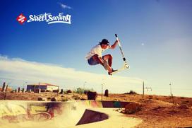 triukinos - Street Surfing Torpedo Black Core - 8 nuotrauka