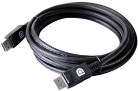displayport 1.4 kabelis - Club 3D DisplayPort 1.4 HBR3 8K 28AWG Cable 3m Black - 1 nuotrauka