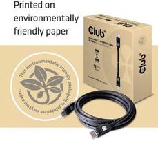 displayport 1.4 kabelis - Club 3D DisplayPort 1.4 HBR3 8K 28AWG Cable 3m Black - 6 nuotrauka