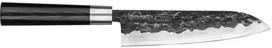 samuro peilis - Samura BLACKSMITH Universal Kitchen knife Santoku 7.2"/ 182mm - 2 nuotrauka