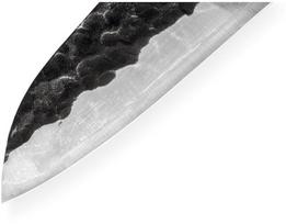 samuro peilis - Samura BLACKSMITH Universal Kitchen knife Santoku 7.2"/ 182mm - 4 nuotrauka