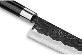 samuro peilis - Samura BLACKSMITH Universal Kitchen knife Santoku 7.2"/ 182mm - 5 nuotrauka
