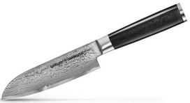 damascus peiliai - Samura DAMASCUS Universal Kitchen knife Santoku 145mm - 1 nuotrauka