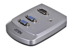 vga splitter - Aten Video Splitter 2-Port Wall Plate VS82-AT-G - 4 nuotrauka