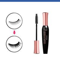 blakstienu tusas bourjois - BOURJOIS Mascara Volume Glamour 12ml Black Ebene - 3 nuotrauka