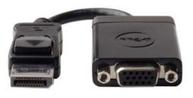 dell laidas - DELL Adapter DisplayPort to VGA Black - 1 nuotrauka