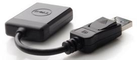 dell laidas - DELL Adapter DisplayPort to VGA Black - 3 nuotrauka